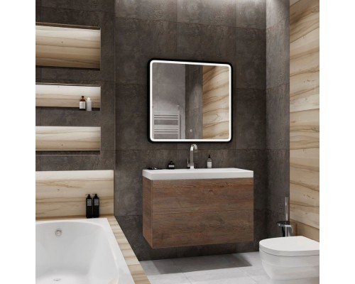 Тумба Rovere Barrick 89,6 см Art&Max Verona Push AM-Verona-Push-900-2C-SO-RB