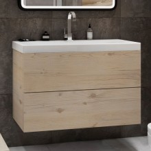 Тумба Gascon Pine Chiaro 89,6 см Art&Max Verona Push Verona-Push-900-2C-SO-GP-TS