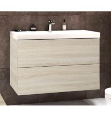 Тумба Rovere Chiaro Sonoma 99,6 см Art&Max Verona Push AM-Verona-Push-1000-2C-SO-RS-TS