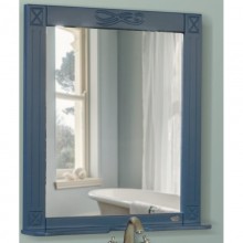 Зеркало 77x85 см синий Atoll Милана