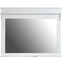 Зеркало 110x87,6 см белый матовый Atoll Марсель NEW