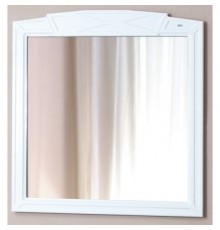 Зеркало 78x85 см белый матовый Atoll Палермо