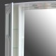 Зеркальный шкаф 85x95 см белый глянец Atoll Барселона
