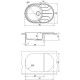 Кухонная мойка Bamboo Лиана белый 29.020.C0760.401