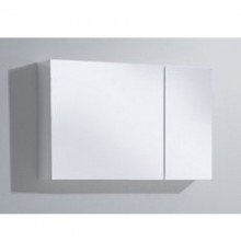Зеркальный шкаф 80x50 см темно-серый глянец BelBagno BB800PAC/TL