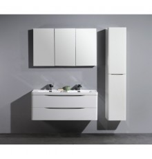 Тумба белый глянец 120 см BelBagno Ancona-N ANCONA-N-1200-2C-SO-2-BL