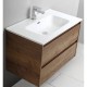 Тумба Rovere Tabacco 80 см BelBagno Kraft KRAFT-800-2C-SO-RT