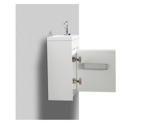 Тумба Bianco Lucido 39,4 см BelBagno Pietra PIETRA MINI-400-1A-SO-BL-R