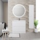 Тумба Bianco Lucido 79,6 см BelBagno Acqua ACQUA-800-2C-PIA-BL