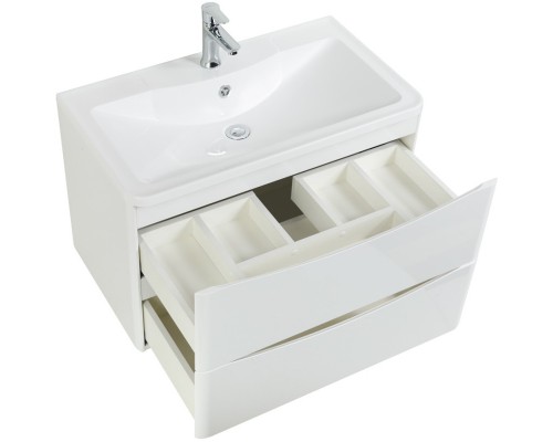 Тумба Bianco Lucido 99,6 см BelBagno Acqua ACQUA-1000-2C-SO-BL