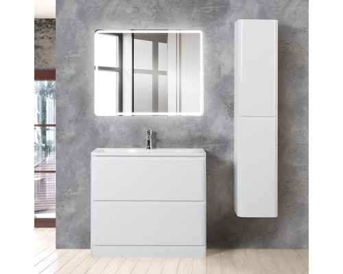 Тумба Bianco Lucido 89,6 см BelBagno Albano ALBANO-900-2C-PIA-BL