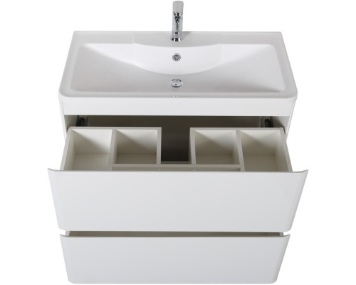 Тумба Bianco Lucido 89,6 см BelBagno Albano ALBANO-900-2C-PIA-BL