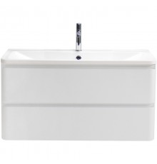 Тумба Bianco Lucido 99,6 см BelBagno Albano ALBANO-1000-2C-SO-BL