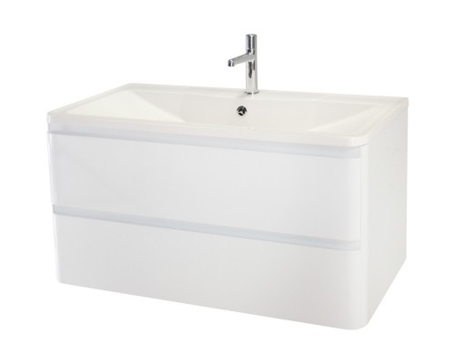 Тумба Bianco Lucido 99,6 см BelBagno Albano ALBANO-1000-2C-SO-BL