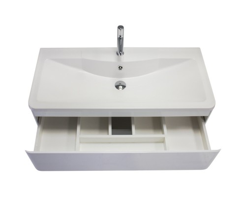 Тумба Bianco Lucido 99,6 см BelBagno Albano ALBANO-1000-2C-SO-BL