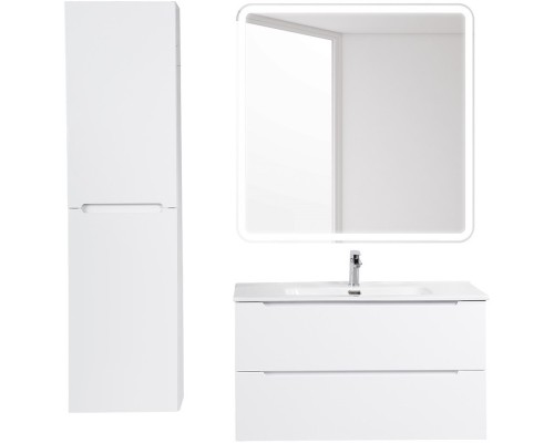 Тумба Bianco Lucido 79,6 см BelBagno Etna ETNA-800-2C-SO-BL-P