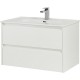 Тумба Bianco Opaco 80 см BelBagno Kraft KRAFT-800-2C-SO-BO