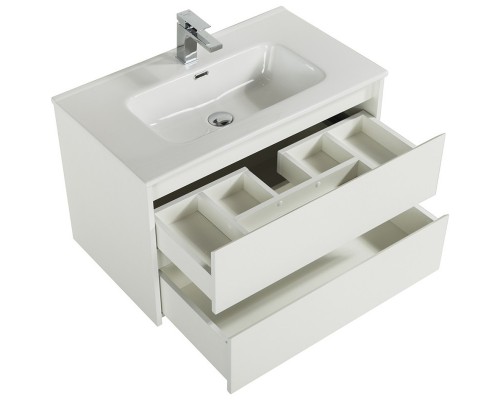 Тумба Bianco Opaco 80 см BelBagno Kraft KRAFT-800-2C-SO-BO