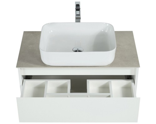 Тумба Bianco Opaco 80 см BelBagno Kraft KRAFT-800-2C-SO-BO