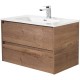 Тумба Rovere Tabacco 80 см BelBagno Kraft KRAFT-800-2C-SO-RT