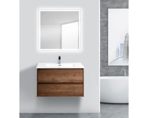 Тумба Rovere Tabacco 80 см BelBagno Kraft KRAFT-800-2C-SO-RT