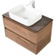 Тумба Rovere Tabacco 80 см BelBagno Kraft KRAFT-800-2C-SO-RT