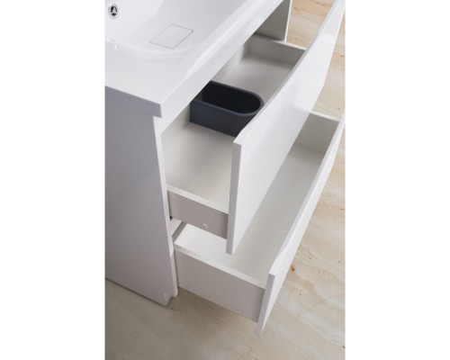 Тумба Bianco Lucido 79,6 см BelBagno Marino MARINO-800-2C-PIA-BL-P