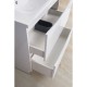 Тумба Bianco Lucido 79,6 см BelBagno Marino MARINO-800-2C-PIA-BL-P