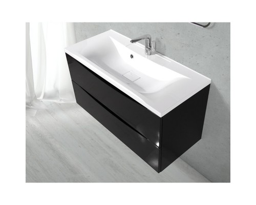 Тумба Nero Lucido 99,6 см BelBagno Marino MARINO-1000-2C-SO-NL-P