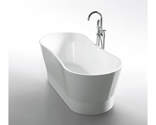 Акриловая ванна 165x73 см BelBagno BB406-1650-730