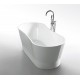 Акриловая ванна 165x73 см BelBagno BB406-1650-730