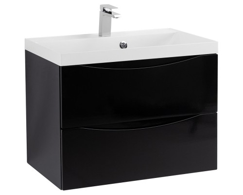 Тумба Nero Lucido 59,6 см BelBagno Marino MARINO-600-2C-SO-NL-P