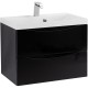 Тумба Nero Lucido 59,6 см BelBagno Marino MARINO-600-2C-SO-NL-P