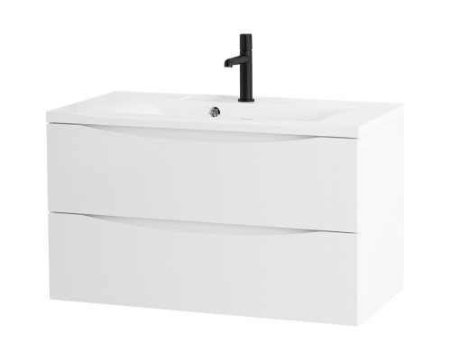 Тумба Bianco Lucido 89,6 см BelBagno Marino MARINO-900-2C-SO-BL-P