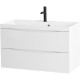 Тумба Bianco Lucido 89,6 см BelBagno Marino MARINO-900-2C-SO-BL-P