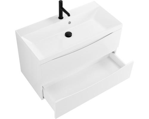 Тумба Bianco Lucido 89,6 см BelBagno Marino MARINO-900-2C-SO-BL-P