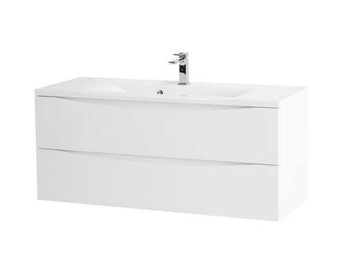 Тумба Bianco Lucido 119,6 см BelBagno Marino MARINO-1200-2C-SO-BL-P