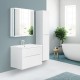 Тумба Bianco Lucido 69,6 см BelBagno Marino MARINO-H60-700-2C-SO-BL-P