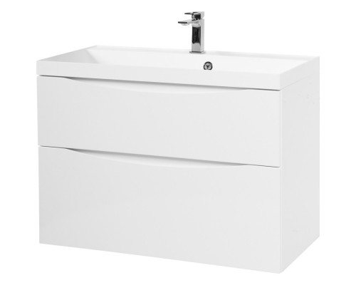 Тумба Bianco Lucido 79,6 см BelBagno Marino MARINO-H60-800-2C-SO-BL-P