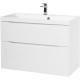 Тумба Bianco Lucido 79,6 см BelBagno Marino MARINO-H60-800-2C-SO-BL-P