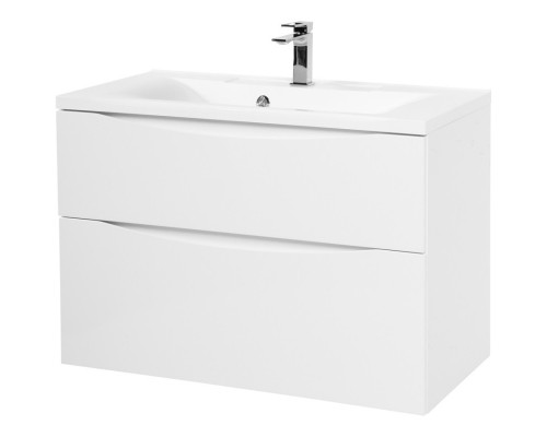 Тумба Bianco Lucido 79,6 см BelBagno Marino MARINO-H60-800-2C-SO-BL-P