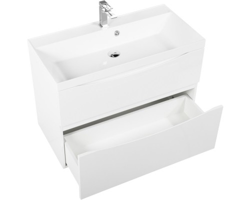 Тумба Bianco Lucido 79,6 см BelBagno Marino MARINO-H60-800-2C-SO-BL-P