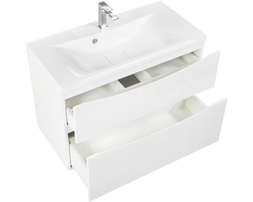 Тумба Bianco Lucido 79,6 см BelBagno Marino MARINO-H60-800-2C-SO-BL-P