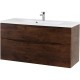 Тумба Rovere Moro 99,6 см BelBagno Marino MARINO-H60-1000-2C-SO-RW-P