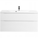 Тумба Bianco Lucido 109,6 см BelBagno Marino MARINO-H60-1100-2C-SO-BL-P