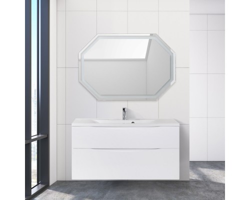 Тумба Bianco Lucido 119,6 см BelBagno Marino MARINO-H60-1200-2C-SO-BL-P