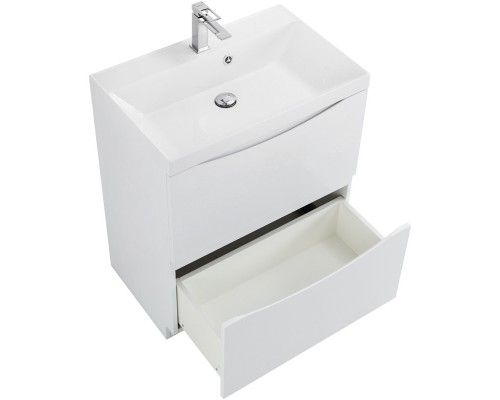 Тумба Bianco Lucido 59,6 см BelBagno Marino MARINO-600-2C-PIA-BL-P