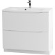 Тумба Bianco Lucido 79,6 см BelBagno Marino MARINO-800-2C-PIA-BL-P