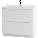 Тумба Bianco Lucido 79,6 см BelBagno Marino MARINO-800-2C-PIA-BL-P