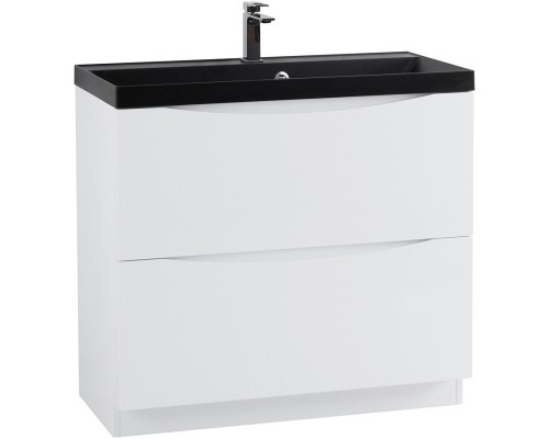 Тумба Bianco Lucido 79,6 см BelBagno Marino MARINO-800-2C-PIA-BL-P